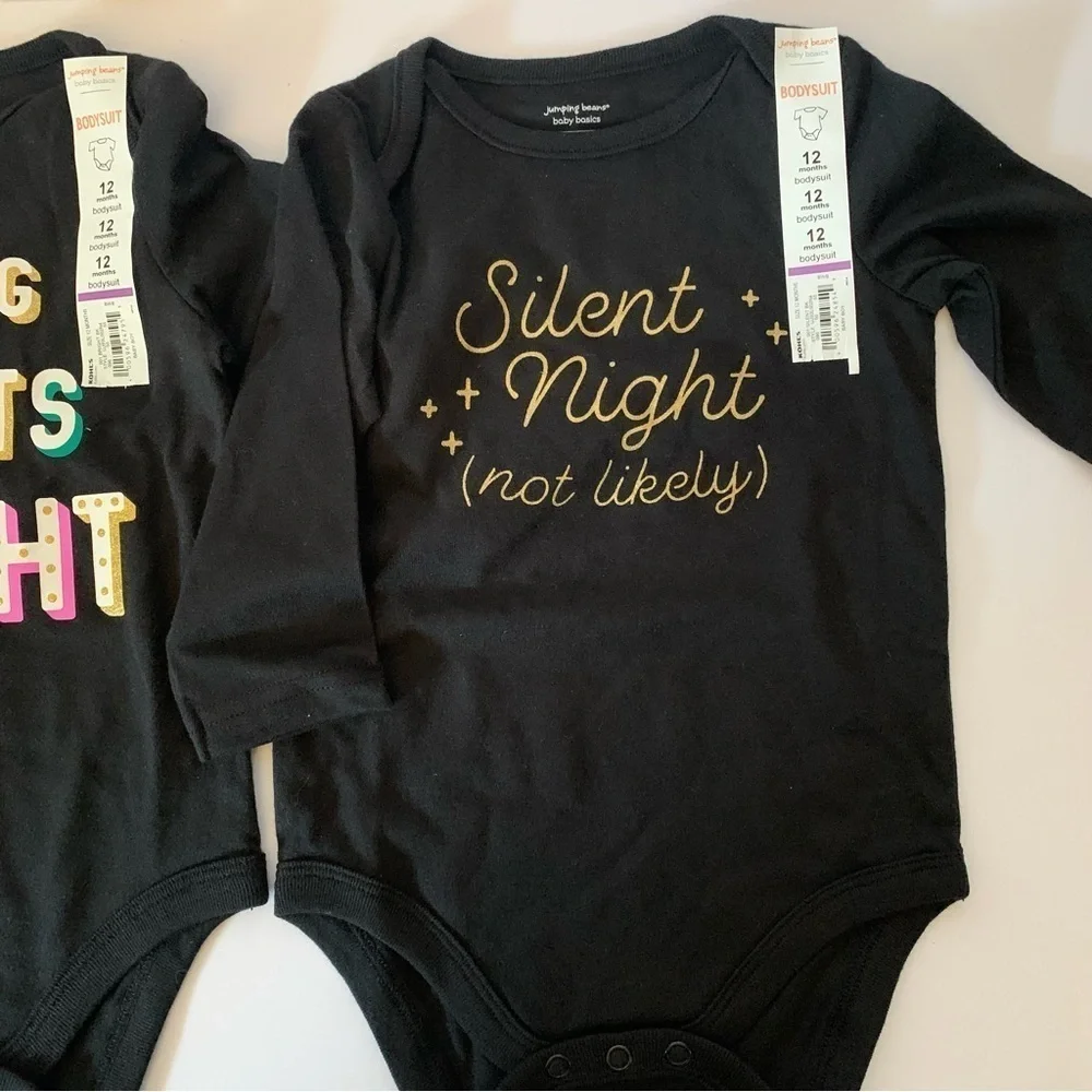 🌸NWT. CARTER’S Black Holiday One Piece Set